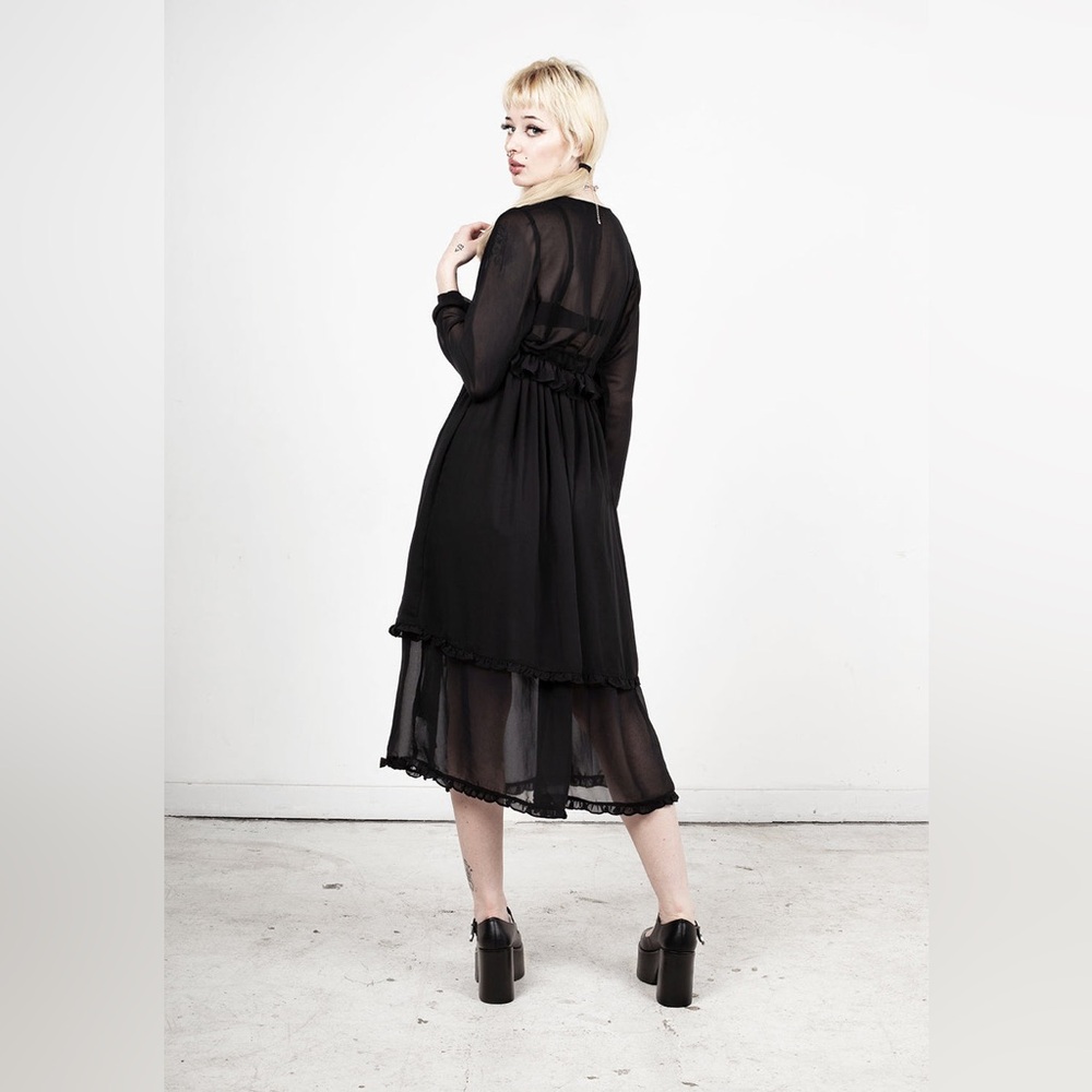 NWT Disturbia Sacrifice Floaty Maxi Dress UK 20 / US 16 - Picture 2 of 7